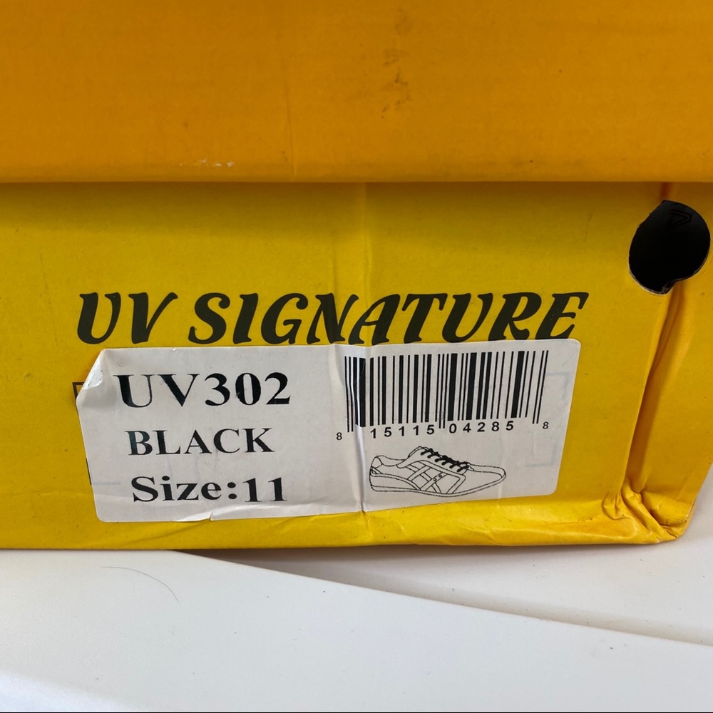 UV Signature Men's Jeffrey Sneakers Black Size 11 - Picture 12 of 12